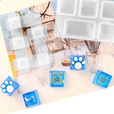 DIY Manual Mechanical Gaming Keyboard Keycaps Resin Molds