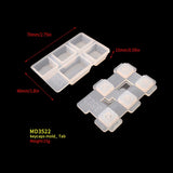 DIY Mechanical Keyboard Keycap Resin Molds