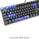 DIY Mechanical Gaming Keyboard Keycaps Resin Silicone Molds