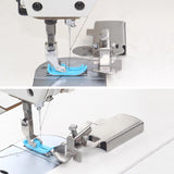Seam Guide Presser Foot for Sewing Machine Industrial Domestic Fine Tucker Gauge