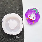 Cloud Shaped Silicone Mold Epoxy Resin Mold Key Chain Jewelry Tools
