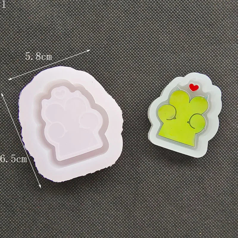 DIY Shaker Mold Epoxy Resin Mold Silicone Jewelry Tools