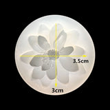 DIY Silicone 3D Flower Moulds Epoxy Resin Jewelry Pendant Crafts