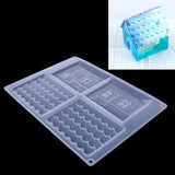 Silicone Christmas House Castle Mold Epoxy Resin Jewelry Making Tool