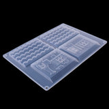 Silicone Christmas House Castle Mold Epoxy Resin Jewelry Making Set