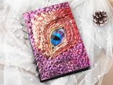 Dragon Eye Book Mold Leather Case Dragon Mirror Silicone Mold