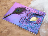 Dragon Eye Book Mold Leather Case Dragon Mirror Silicone Mold