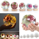 Silicone Epoxy Resin Mold Ball Dried Flower Jewelry Moulds