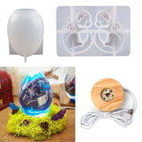 Dragon Egg Night Light Silicone Mold Holder