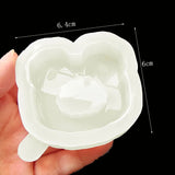 Silicone Epoxy Resin Mold Shaker Mold Bear Rabbit Cat Head