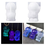Spaceman Shaped Silicone Resin Mold for DIY Jewelry Making