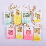 Silicone Epoxy Resin Quicksand Phone Keychain Molds