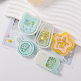 Silicone Epoxy Resin Quicksand Phone Keychain Molds