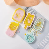 Silicone Epoxy Resin Quicksand Phone Keychain Molds