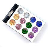 DIY Silicone Hairpin Barrette Resin Mold Kit Foil Hair Clip Sticker