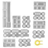 Silicone Keycaps Resin Mold for Mechanical Keyboard - DIY Cherry MX Epoxy Molds