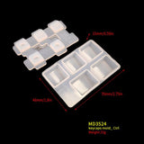 Silicone Keycaps Resin Mold for Mechanical Keyboard - DIY Cherry MX Epoxy Molds