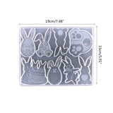 DIY Easter Egg Silicone Mold for Cake Topper Decor Ice Cream