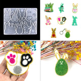 DIY Easter Egg Silicone Mold for Cake Topper Decor Ice Cream