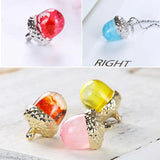 DIY Silicone Mold Pendant Cap Holder Epoxy Resin Jewelry Making Tools