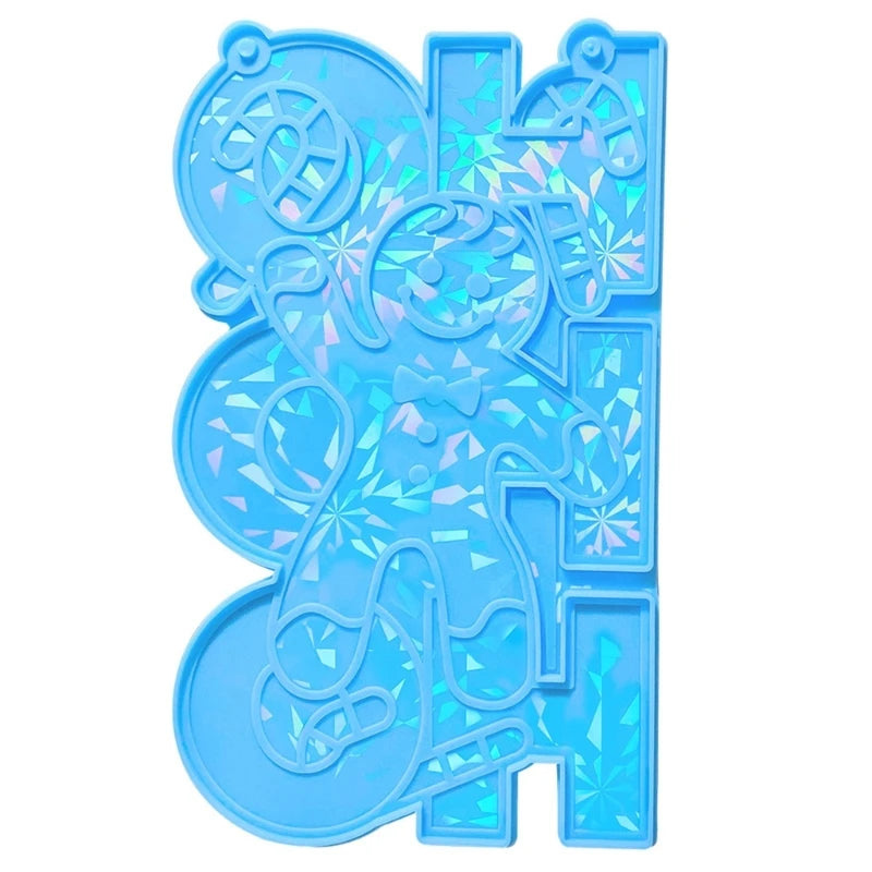 Christmas Pendant Mold DIY Crafts Moulds Hand-Making Craft Supplies