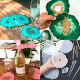 DIY Silicone Molds Kit for Resin Jewelry Making Wine Rack Leaf