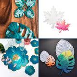 DIY Silicone Molds Kit for Resin Jewelry Making Wine Rack Leaf