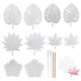 DIY Silicone Molds Kit for Resin Jewelry Making Wine Rack Leaf