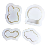 Silicone Cloud Rabbit Shaker Mold for Jewelry Making