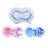 Silicone Cloud Rabbit Shaker Mold for Jewelry Making