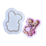 Silicone Cloud Rabbit Shaker Mold for Jewelry Making