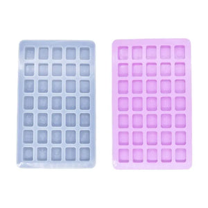 DIY Mahjong Mold Crystal Drop Gel High Mirror Idea Mold Dried Flower Resin Decor
