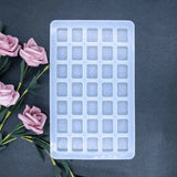 DIY Mahjong Mold Crystal Drop Gel High Mirror Idea Mold Dried Flower Resin Decor