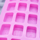 DIY Mahjong Mold Crystal Drop Gel High Mirror Idea Mold Dried Flower Resin Decor