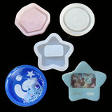 Silicone Star Shaped Epoxy Resin Mold Shaker Mold Jewelry Tools