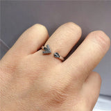 Adjustable DIY Ring Base Mountings Silver Plated Findings
