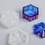 DIY Six-pointed Star Storage Box Silicone Mold High Mirror