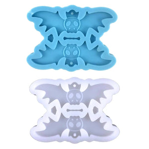 Halloween Skeleton Bat Earring Mold DIY Crafts