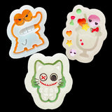 Skeleton Crocodile Ice Cream Epoxy Resin Mold Shaker Mold