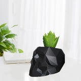 Skull Flower Pot Silicone Mold for DIY Cement Plant Vase