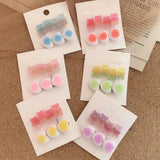 Love Shape Hairpin Silicone Epoxy Mold for DIY Keychain Pendant