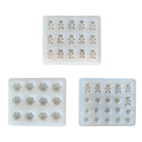 Love Shape Hairpin Silicone Epoxy Mold for DIY Keychain Pendant