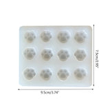 Love Shape Hairpin Silicone Epoxy Mold for DIY Keychain Pendant