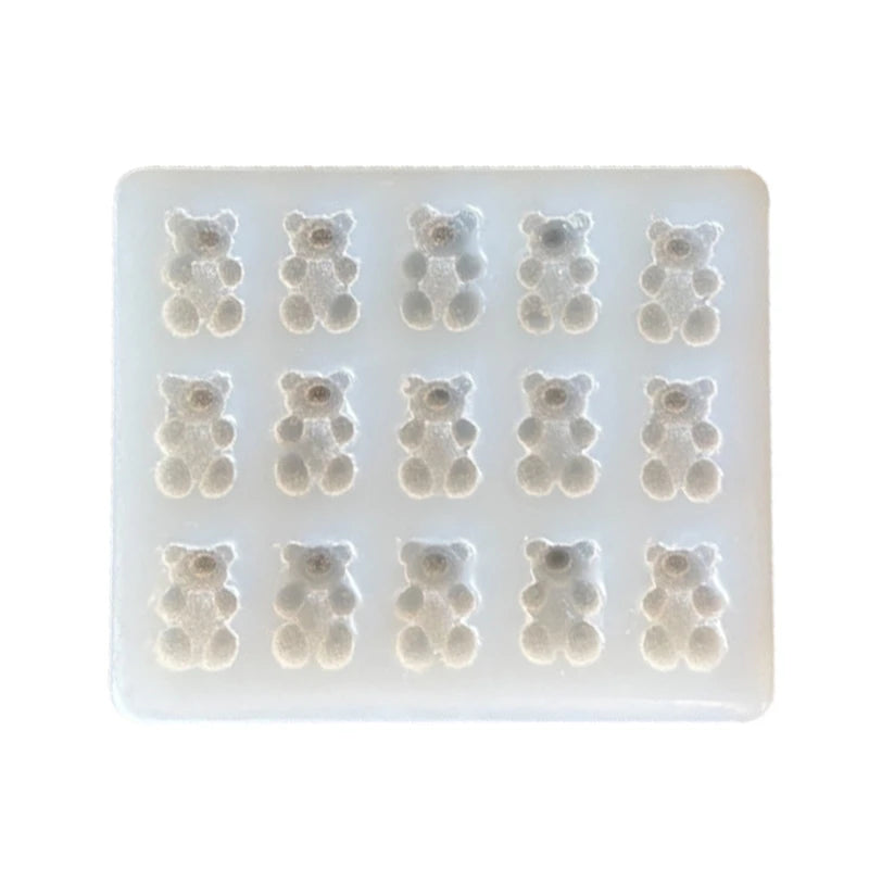 Love Shape Hairpin Silicone Epoxy Mold for DIY Keychain Pendant