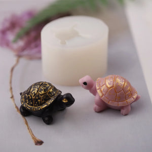 Small Turtle Silicone Mold for Incense Candle, Epoxy Resin, Jewelry Tools