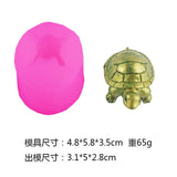 Small Turtle Silicone Mold for Incense Candle, Epoxy Resin, Jewelry Tools