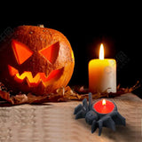 Halloween Spider Candlestick Silicone Mold DIY Home Decor