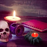 Halloween Spider Candlestick Silicone Mold DIY Home Decor