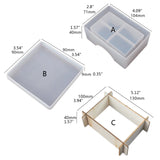 DIY Square Coaster Box Molds with Holder