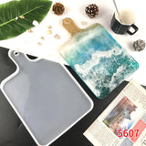 DIY Square Handle Tray Silicone Mold Resin Making Epoxy Resin Mold